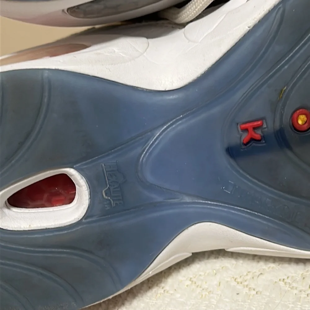 Allen Iverson Sneakers REEBOK Question Mid Double Cross (Blue/Red)